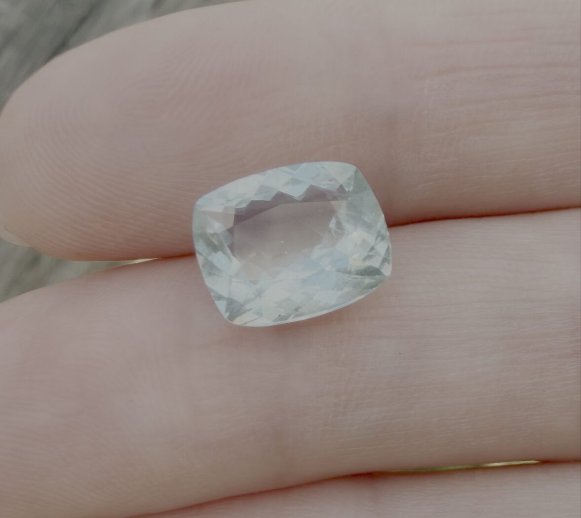 Аквамарин, кушон, 3,02 ct — AA-111, фото 1