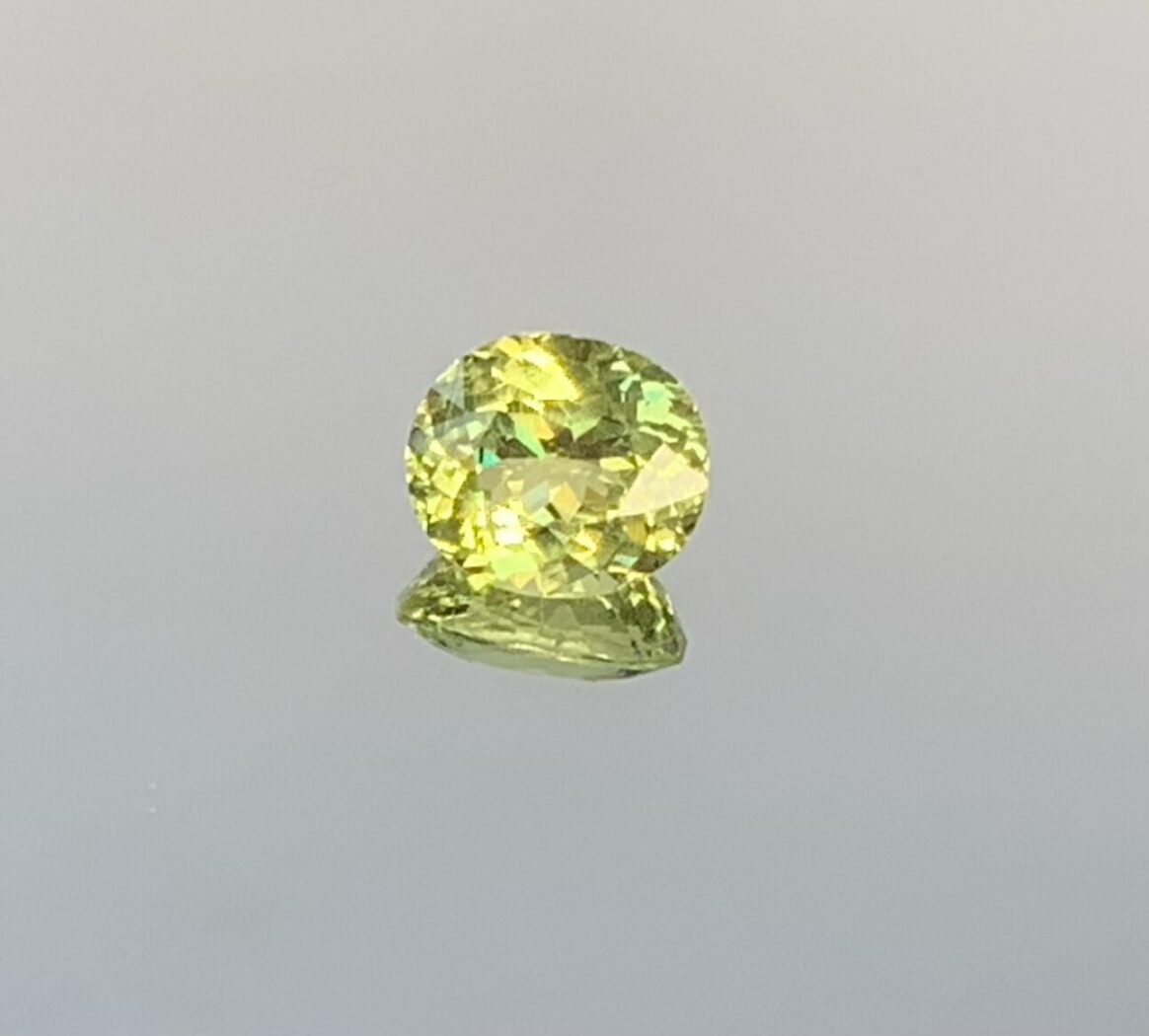 Апатит, овал, 3,27 ct — AA-116, фото 1