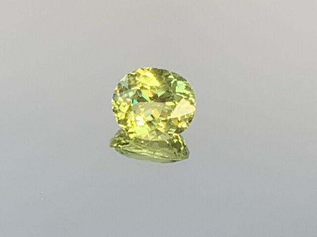 Апатит, овал, 3,27 ct — AA-116, фото 1