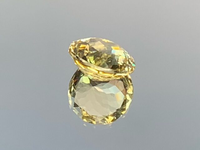 Гелиодор, круг, 3,48 ct — AA-126, фото 4