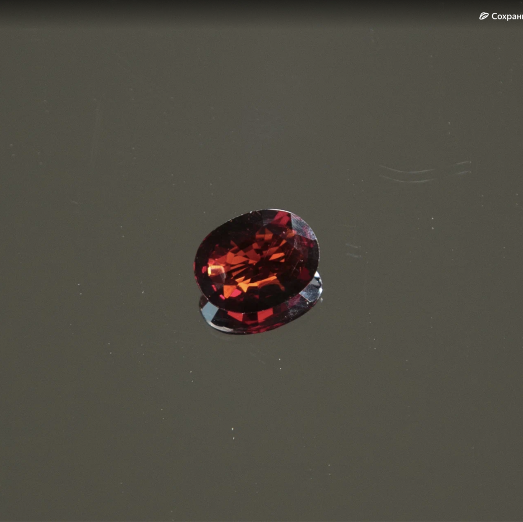 Гранат красный, овал, 4,48 ct — AA-104, фото 2