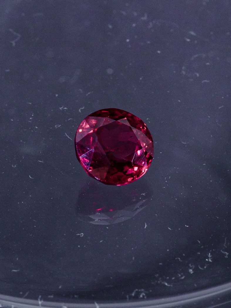 Гранат родолит, круг, 3,10 ct — AA-16, фото 1