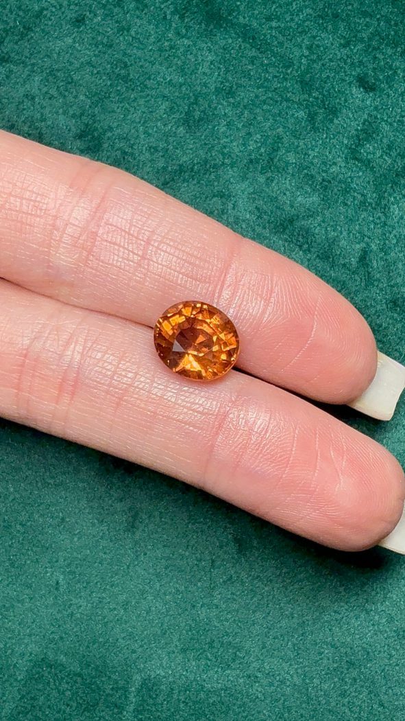 Гранат спессартин, овал, 4,96 ct — AA-23, фото 2