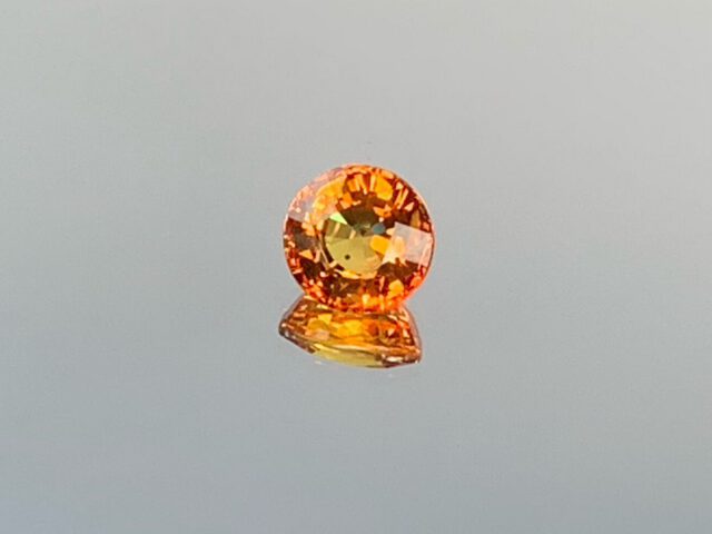 Гранат спессартин фанта, круг, 1,99 ct — AA-127, фото 1