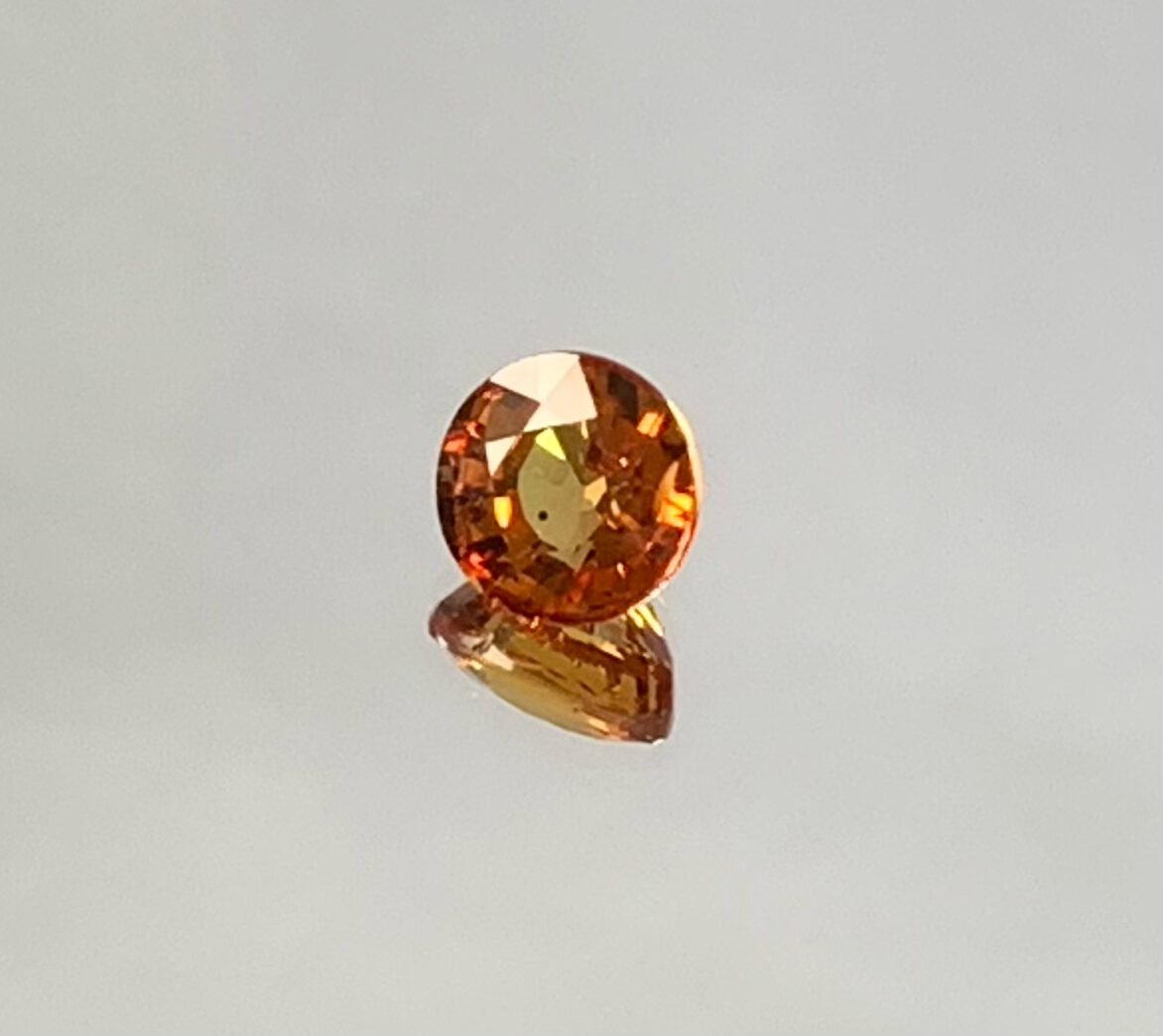 Гранат спессартин фанта, круг, 1,99 ct — AA-127, фото 2