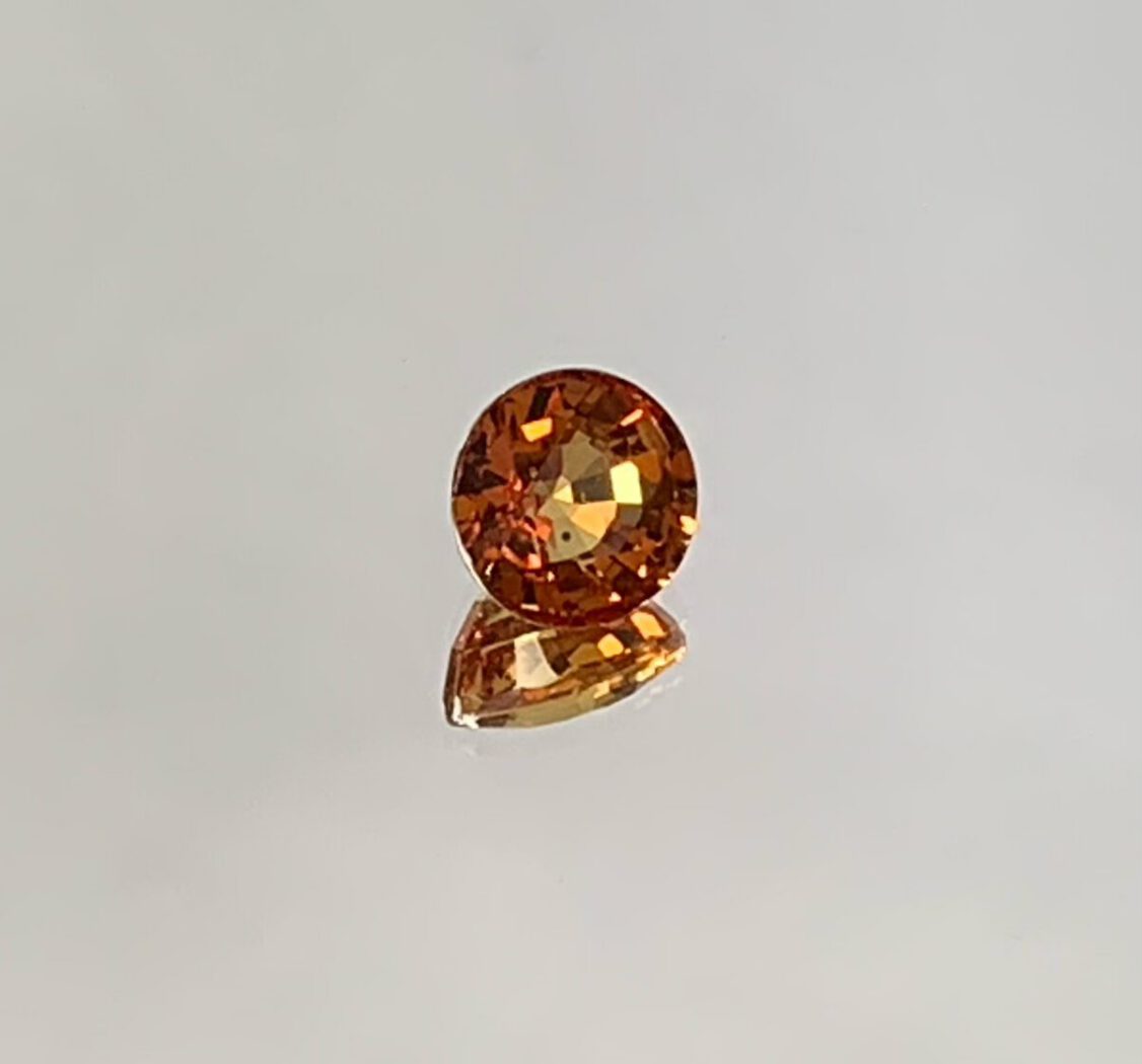 Гранат спессартин фанта, круг, 1,99 ct — AA-127, фото 3