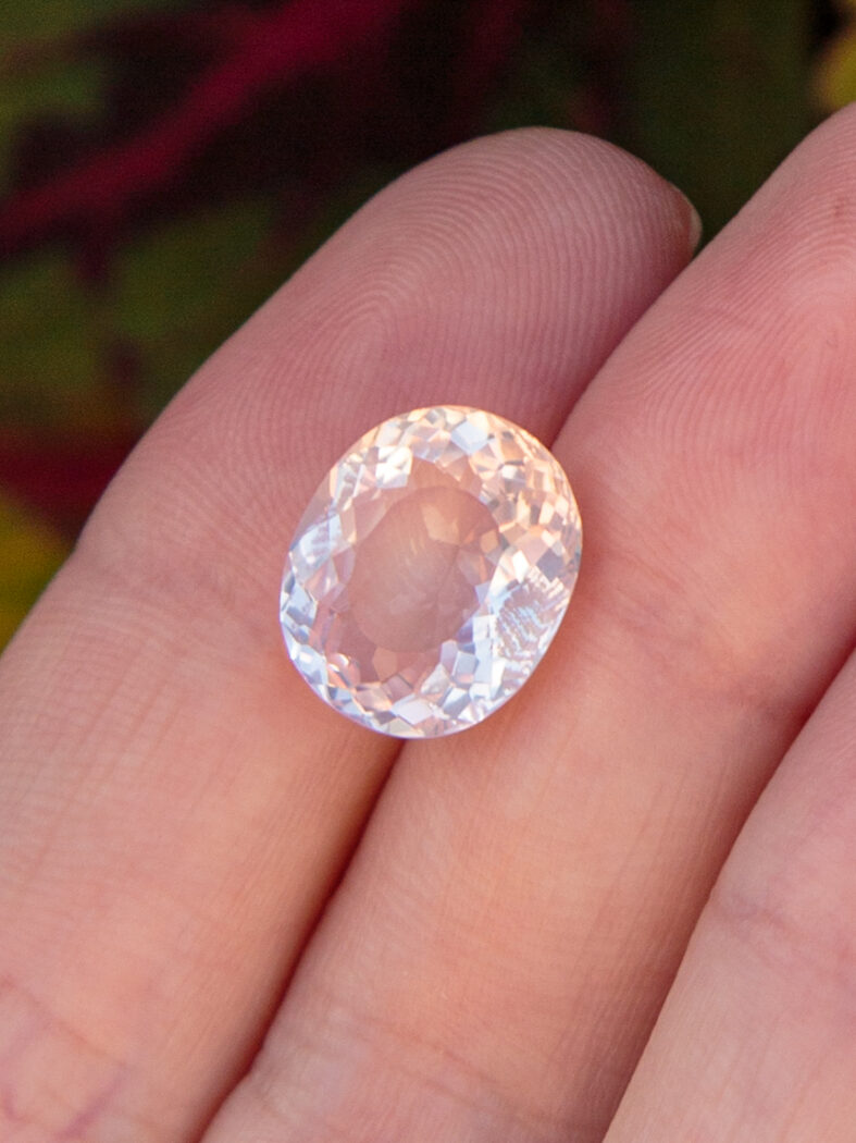Кварц розовый, овал, 5,12 ct — AA-57, фото 5