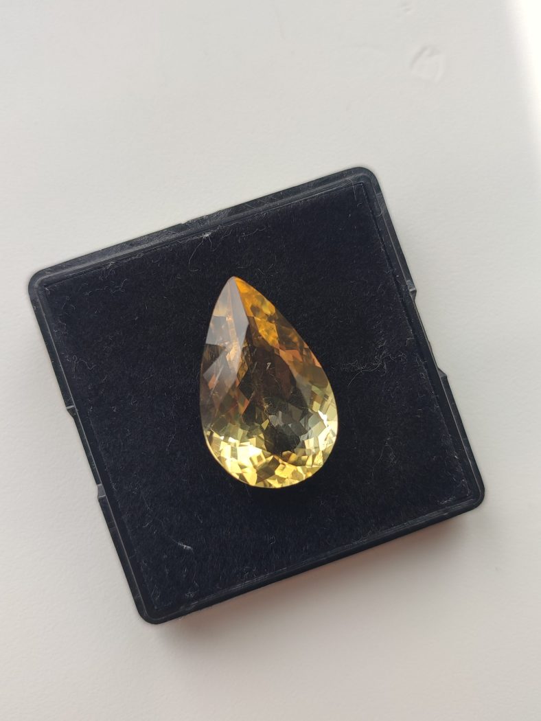 Скаполит, груша, 12,75 ct — AA-29, фото 1