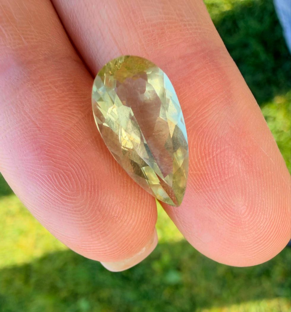 Скаполит, груша, 12,75 ct — AA-29, фото 3