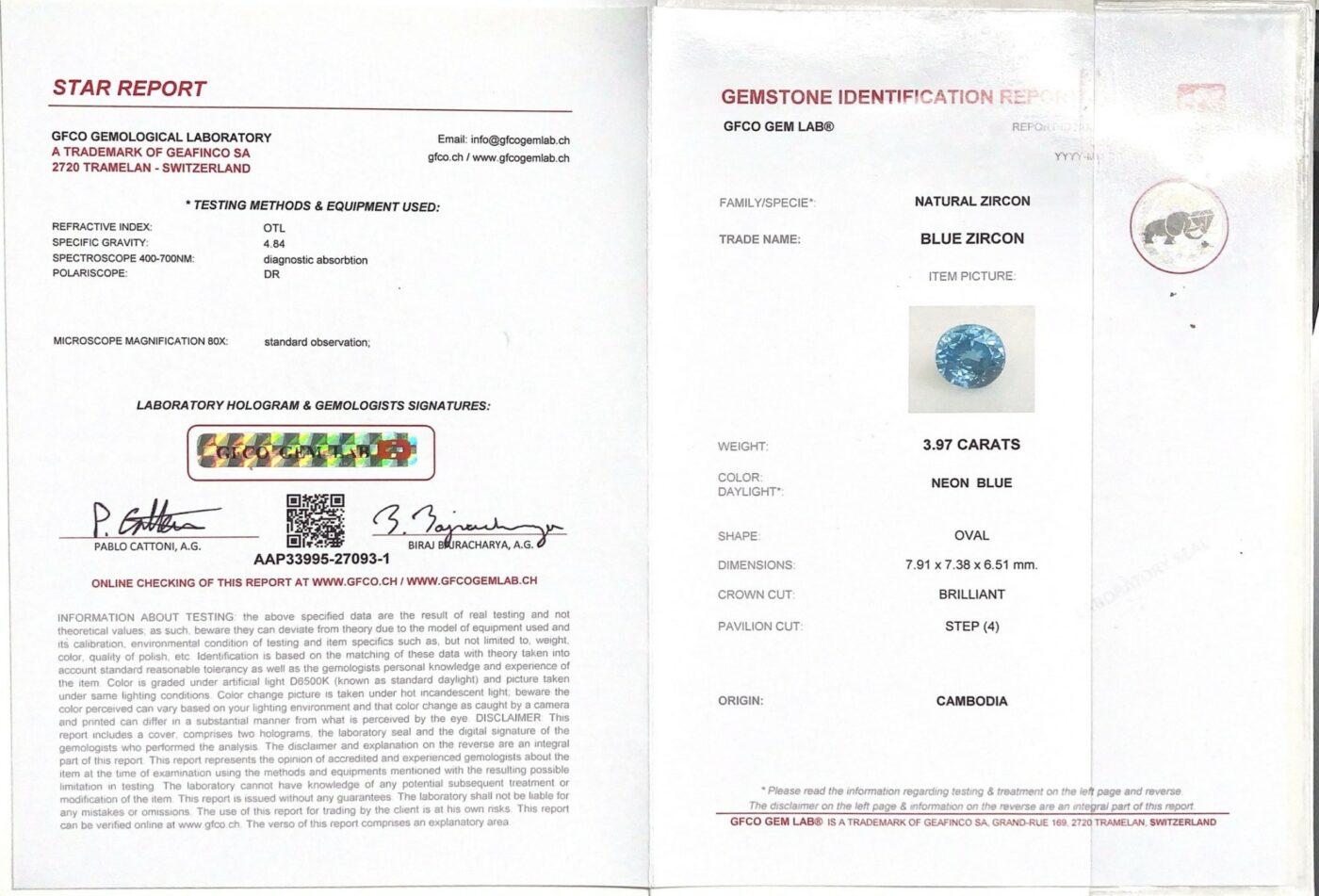 Сертификат GFCO № AAP33995-27093-1, AA-44