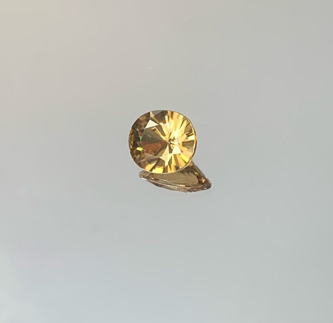 Циркон платиновый, овал, 3,89 ct — AA-27, фото 2