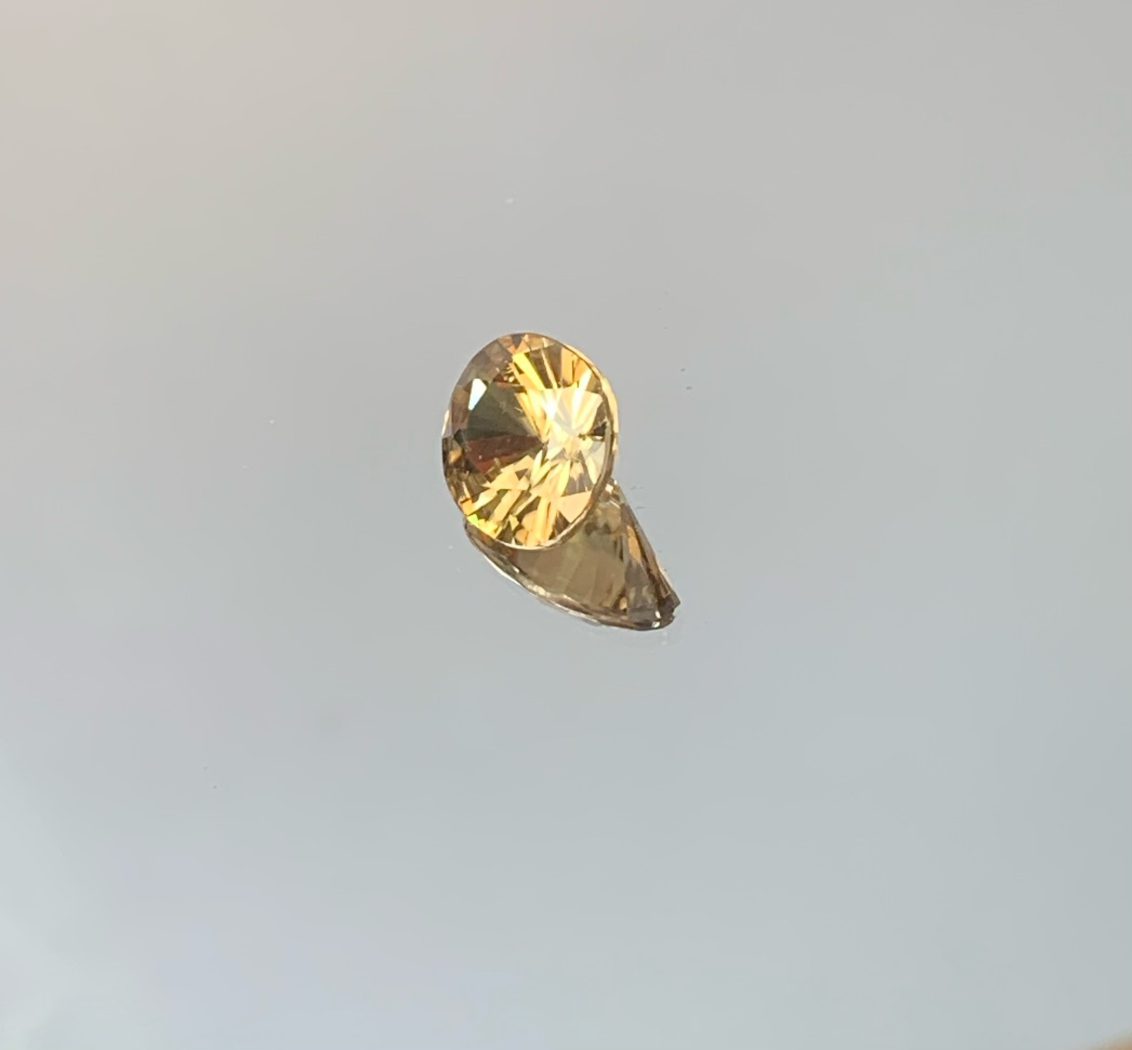 Циркон платиновый, овал, 3,89 ct — AA-27, фото 3