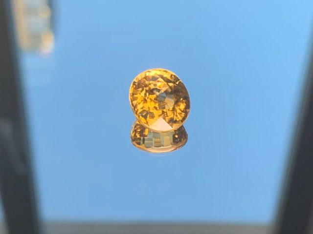 Циркон жёлтый, овал, 10,10 ct — AA-19, фото 3