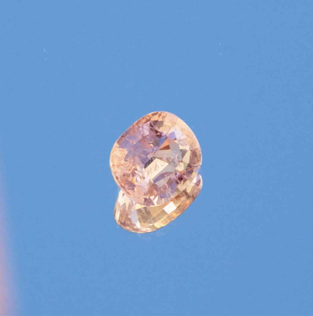 Турмалин персиковый, кушон, 4,20 ct — AA-73, фото 3